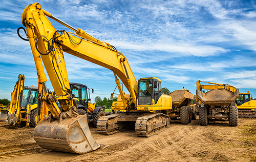 Oilfield construction equipment